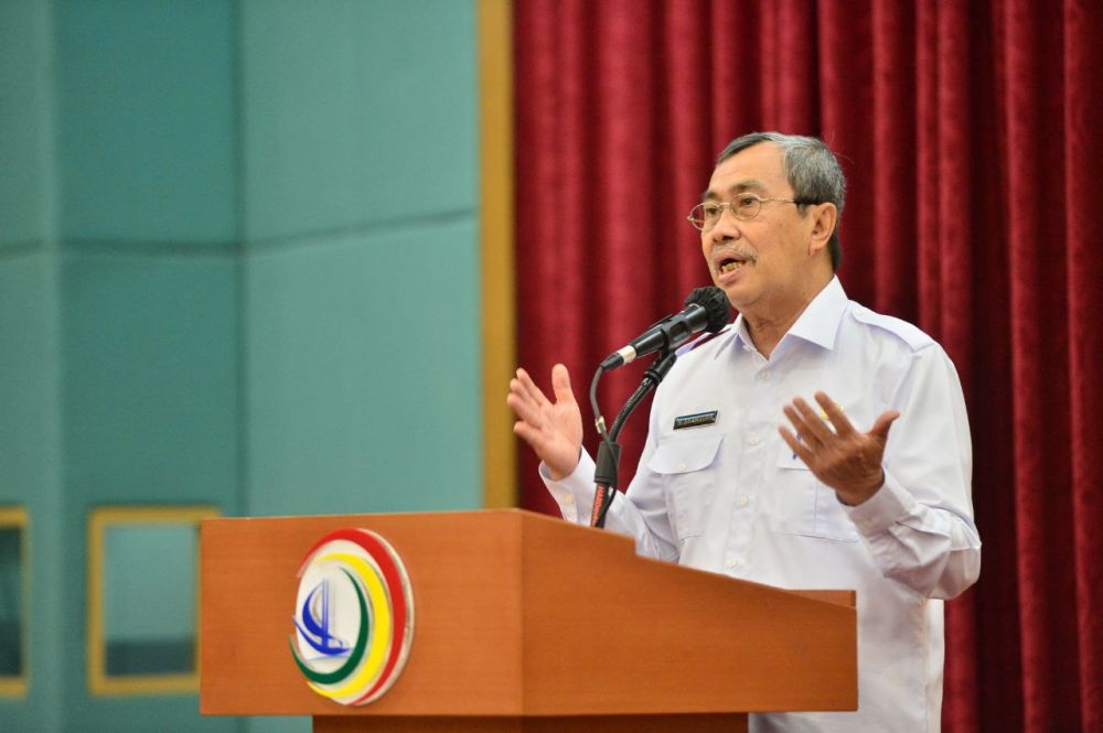 Gubri Syamsuar Minta RSUD Arifin Achmad Tingkatkan Pelayanan