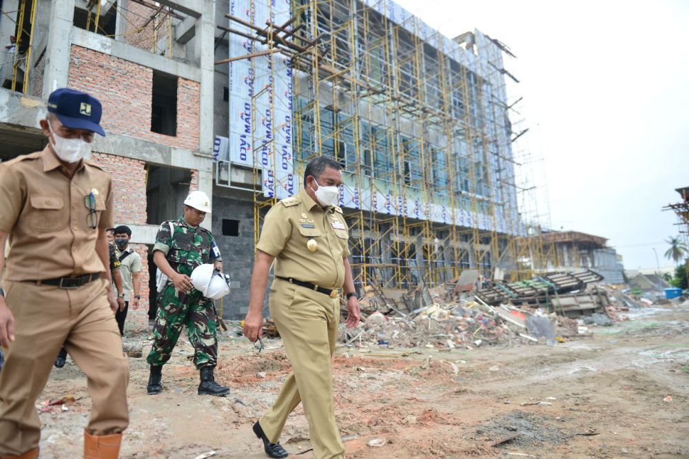 Cek Proyek Pembangunan Pemprov Riau, Wakil Gubernur Wanti-Wanti PPK
