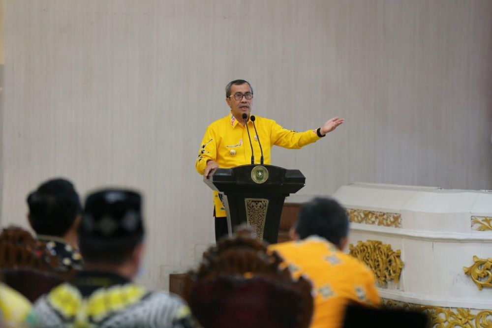 Baru 60 Persen Lebih, Pemprov Riau Terus Genjot Vaksinasi Hingga Akhir Tahun