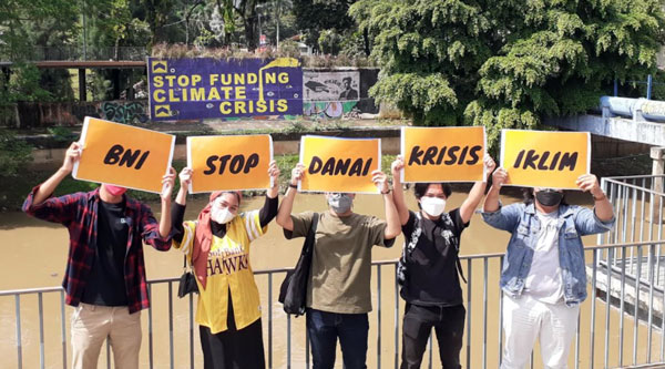 Krisis Iklim Ancam Kehidupan Bumi, Anak Muda Desak BNI Stop Danai Batu Bara