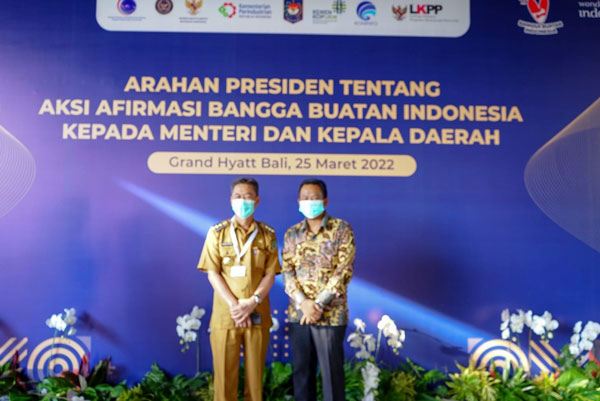 Bupati dan Wabup Rohil Hadiri Rakornas BBI di Bali, Ini Arahan Presiden Jokowi