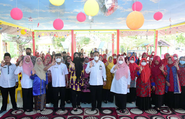 Bersama 20 TK dan 6 SD, Disdukcapil Bengkalis Jalin Kerjasama Peningkatan Pelayanan Dokumen Kependudukan