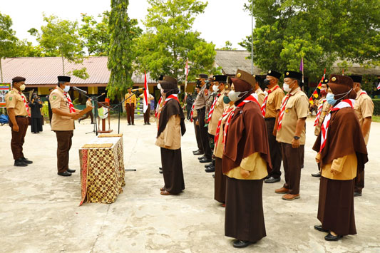 Lantik Pengurus Mabiran, 2023 Alfedri Berharap Semua Gudep Minimal Akreditasi B