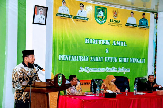 Melalui Bimtek, Baznas Kabupaten Bengkalis Tingkatkan Tingkatkan Kompetensi Amil Zakat