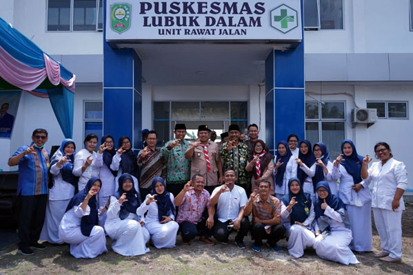 Resmikan Gedung Puskesmas, Bupati Alfedri Sebut ini Janji Kami