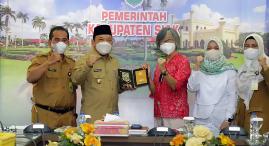 Wabup Husni Apresiasi 98 Persen Sekolah di Siak Sudah Login IKM