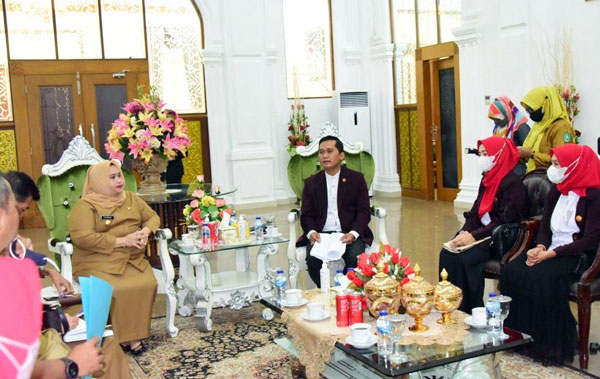 Audiensi Bersama DPD PPNI, Bupati Kasmarni: Perawat Garda Terdepan Pelayanan Kesehatan Masyarakat