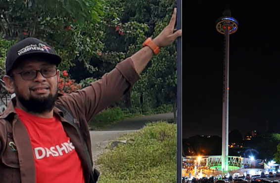 Pebisnis Pariwisata Malaysia akan Bangun Menara Taming Sari di Pekanbaru