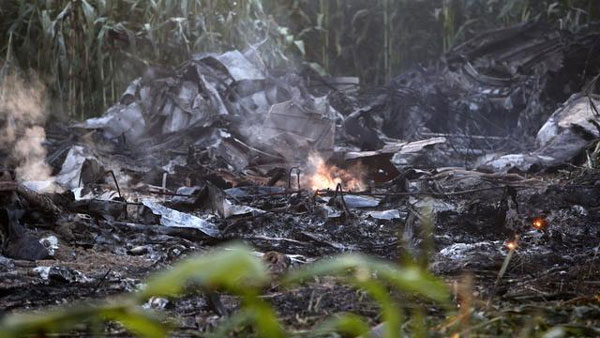Pesawat Jatuh di Yunani Bawa Ranjau untuk Bangladesh