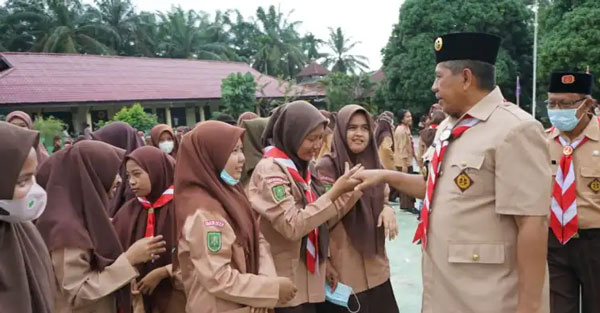 Bupati Siak Sebut Pramuka Selamatkan Generasi Muda dari Pengaruh Negatif Zaman