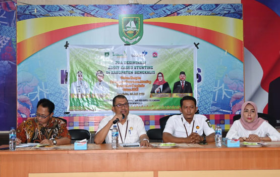 Percepatan Penurunan Stunting di Bengkalis, TPPS Laksanakan Pra Diseminasi Audit Kasus Stunting