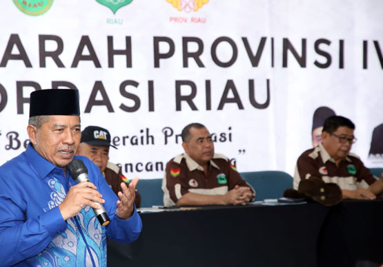 Bupati Alfedri Terpilih Sebagai Ketua Umum Pordasi Riau