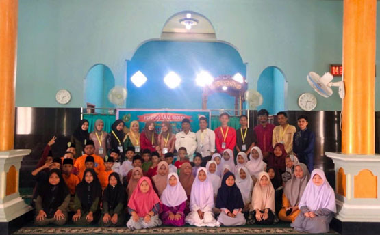 Semarakkan Tahun Baru Islam 1444 H di Bantan Air, Mahasiswa KKN STAIN Gelar Festival Anak Sholeh