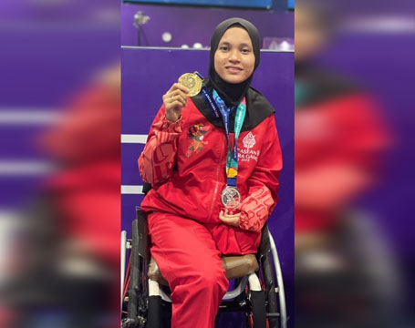 Atlet NPCI Asal Riau Kembali Tambah Pundi-pundi Medali di ASEAN Para Games Solo