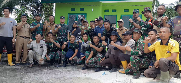 Danrem 031/WB: Kita Bangga Semua Matra TNI Ada di Satgas TMMD 114 Kodim 0301/Pekanbaru ​