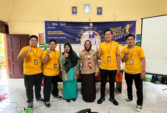 Digelar Serentak Se-Indonesia, KP2KP Duri Sosialisasikan Pajak Bertutur