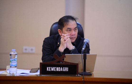 Hadiri Monev APBD se Riau Tahun 2022, Ini Arahan Irjen Kemendagri