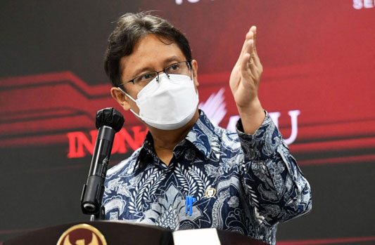 Terpapar Covid-19, Menkes Budi Sadikin Jalani Isolasi Mandiri