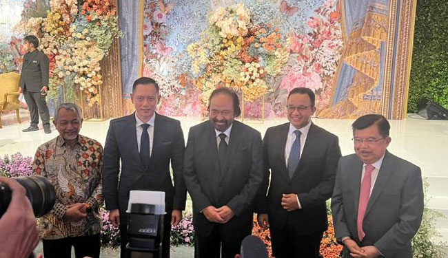 Ini Isi Pertemuan Anies dengan AHY, Surya Paloh, dan Ahmad Syaikhu