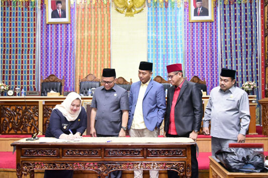 APBD Perubahan Kabupaten Bengkalis 2022 Disahkan Rp4,508 T
