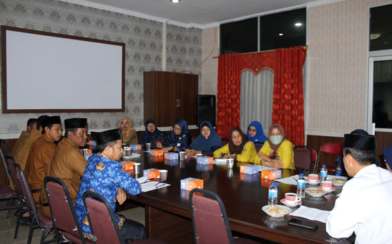 Dihadiri Ketua PA, Dinas PPPA Bengkalis Rapat Persiapan Itsbat Nikah