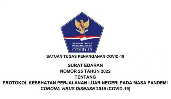 Ini Ketentuan Terbaru Perjalanan Luar Negeri dari Satgas COVID-19