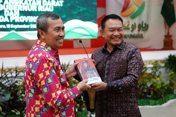 Kunjungan Kerja ke Riau, Ini Arahan KASAD Jenderal Dudung Abdurachman