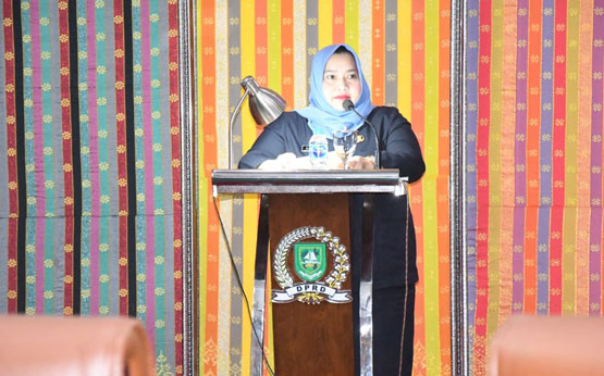Ini Jawaban Bupati Kasmarni Atas Pandangan Umum Fraksi DPRD Terhadap Ranperda Perubahan APBD Bengkalis 2022