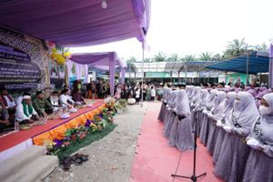Gubri Hadiri Tabligh Akbar dan Wisuda Tahfidz 30 Juz di Siak