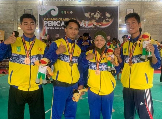 Silat dan Volly Sumbang Emas untuk Rohil