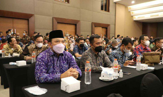 Wabup Siak Husni Merza Hadiri Rakornas Kebijakan Toponimi dan Batas Daerah Tahun 2022