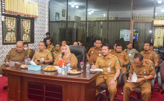 Masuk Kawasan SM Giam Siak Kecil, Bupati Kasmarni Upayakan Bangun Infrastruktur di Dusun Bagan Benio