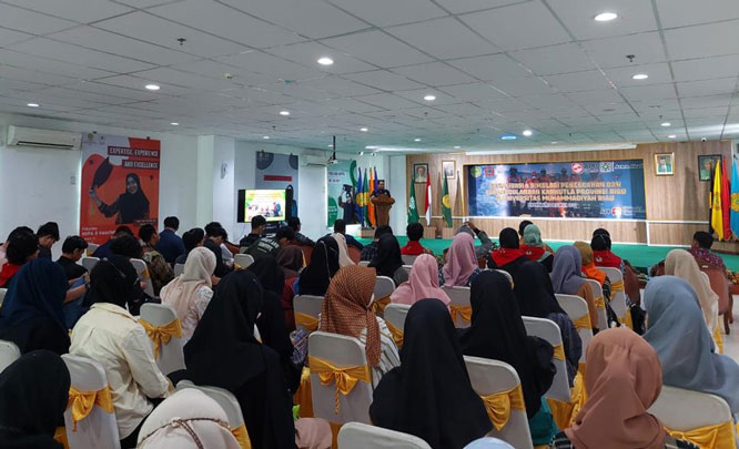 Cegah Karhutla, PT Arara Abadi Lakukan Sosialisasi dan Simulasi di Kampus UMRI