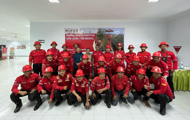 Pertama di Indonesia, PT Arara Abadi Sukses Gelar Uji Kompetensi Crew Leader RPK Dari LSPHI-BNSP