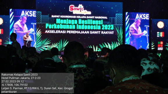 Ikuti Rakornas Kelapa Sawit, Kadis Perkebunan Bengkalis: Program PSR Dipermudah