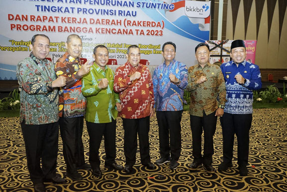 Hadir di Forum Koordinasi Percepatan Penurunan Stunting, Wabup Husni: Hasil Survey SGI Jadi Bahan Evaluasi Kita