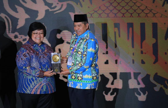Kelima Kalinya, Pemkab Siak Raih Penghargaan Adipura