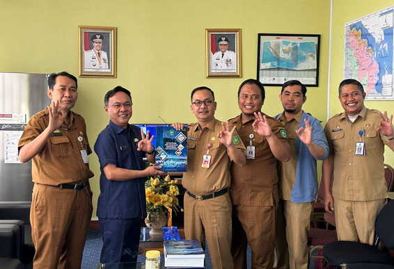 Tercepat di Riau, Pemkab Bengkalis Serahkan 4 Laporan ke Gubernur Riau