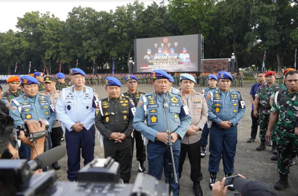 Panglima TNI: Operasi Gaktib dan Operasi Yustisi Polisi Militer TNI Digelar Sepanjang Tahun 2023