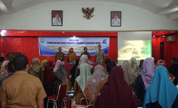 Dispusip Siak Gelar Bimtek Penciptaan Penggunaan Arsip Dinamis