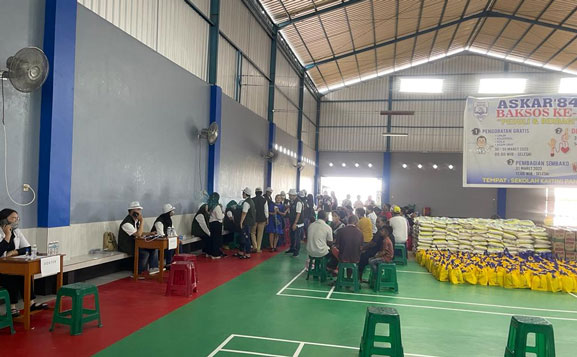 Sempena HUT ke-51, Yayasan Perguruan Kartini Panipahan Gelar Pengobatan Gratis dan Bagi-bagi Sembako
