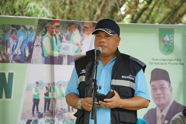 DLHK Riau Ajak Rimbawan dan Masyarakat Peduli Pengelolaan Sampah Domestik