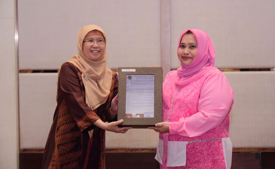 Bupati Bengkalis Serahkan Dokumen Ranperkada RDTR ke Kementerian ATR/BPN RI