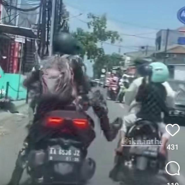 Viral Diduga Tentara Tendang Motor Emak-Emak Bonceng Anak, Mabes TNI Turun Tangan