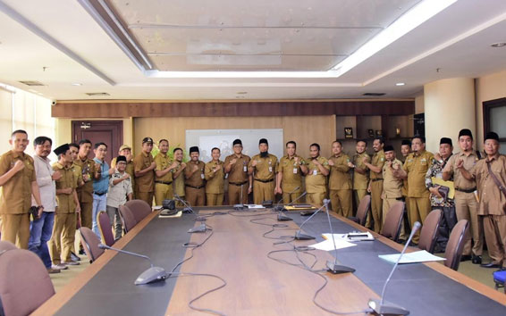 Tinjau Ulang 5 Sub Segmen, Pemkab Bengkalis Rapat Fasilitasi Batas Daerah dengan Kabupaten Siak