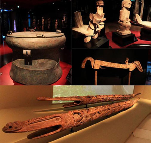 Tambur Nusantara di Museum Paris