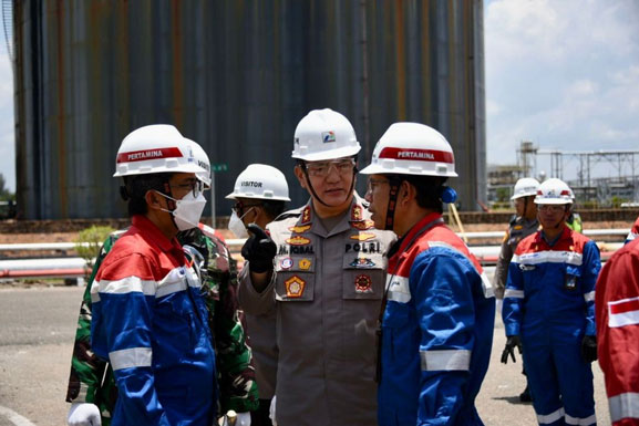 Pasca Ledakan, Petinggi Kilang Pertamina Dumai Diperiksa Polda Riau