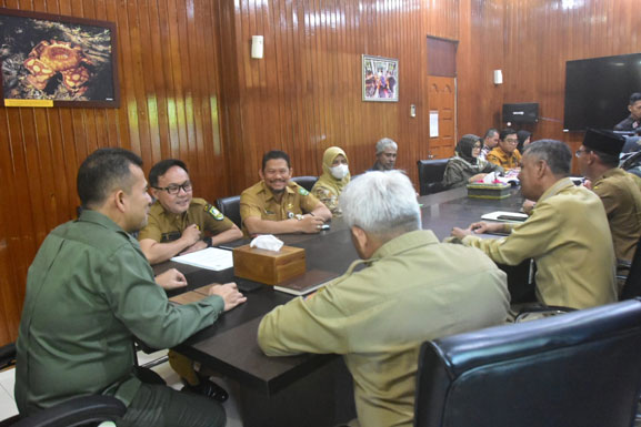 Pemkab Bengkalis Bahas Draft Kerjasama Pengembangan Transportasi Terbatas di Kawasan HSM