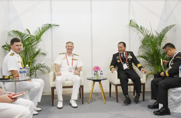 Kepala Bakamla RI Hadiri IMDEX Asia 2023 di Singapura