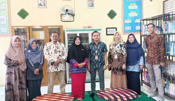Balai Bahasa Provinsi Riau Kunjungi UPT SMPN 3 Bangkinang